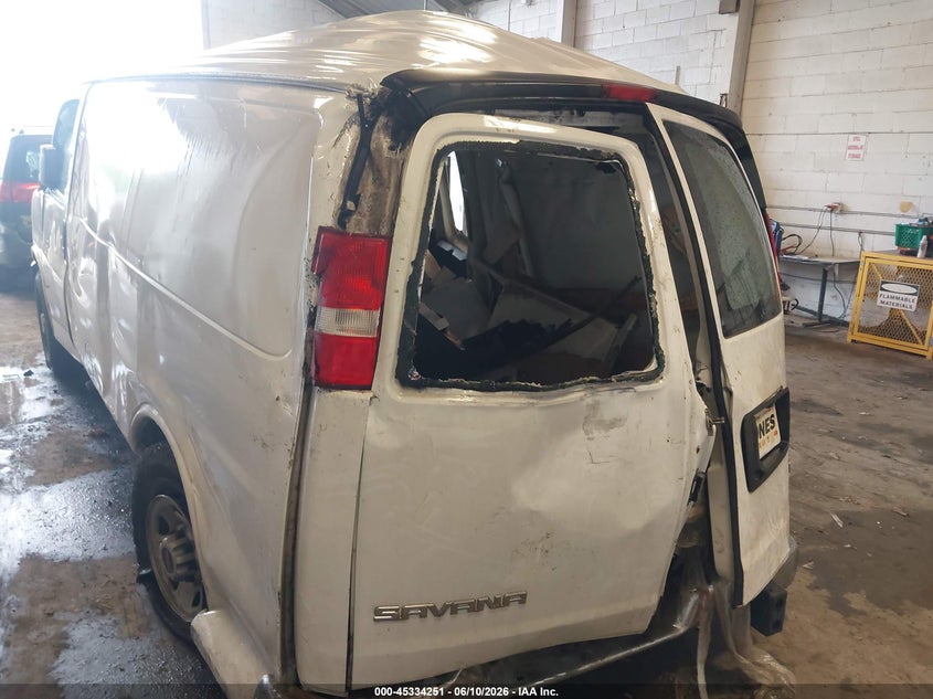 2018 GMC Savana 2500 Work Van VIN: 1GTW7AFGXJ1903106 Lot: 45334251