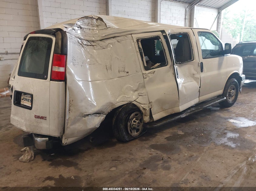 Vin: 1gtw7afgxj1903106, lot: 45832187, gmc savana 2500 work van 20184