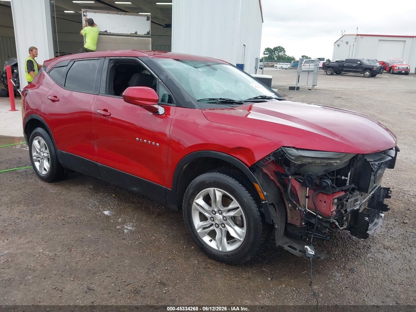 Vin: 3gnkbbra8ks700233, lot: 45832204, chevrolet blazer 20191