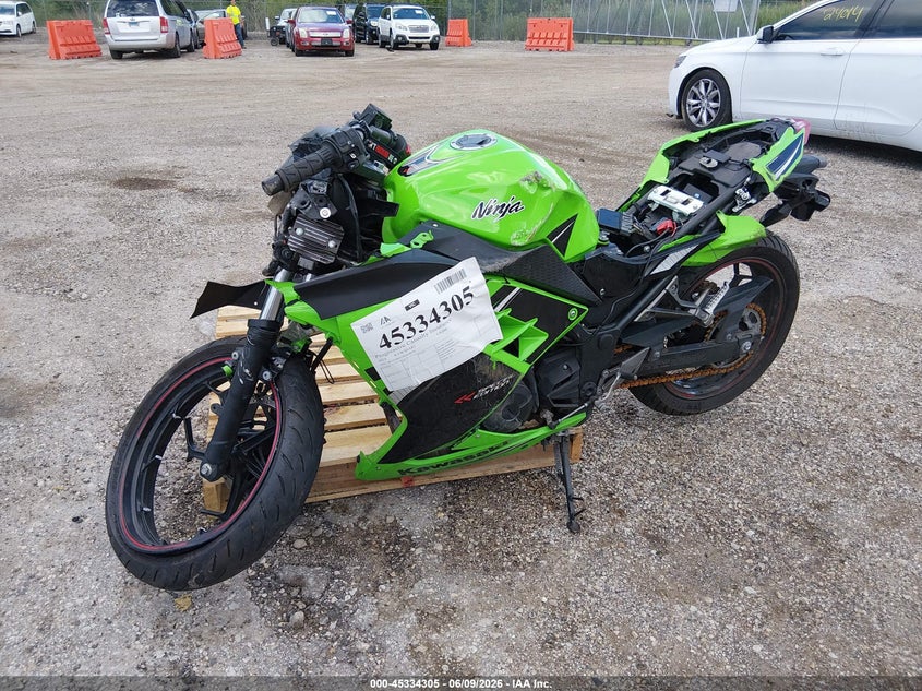 2014 KAWASAKI EX300 auction photo 2