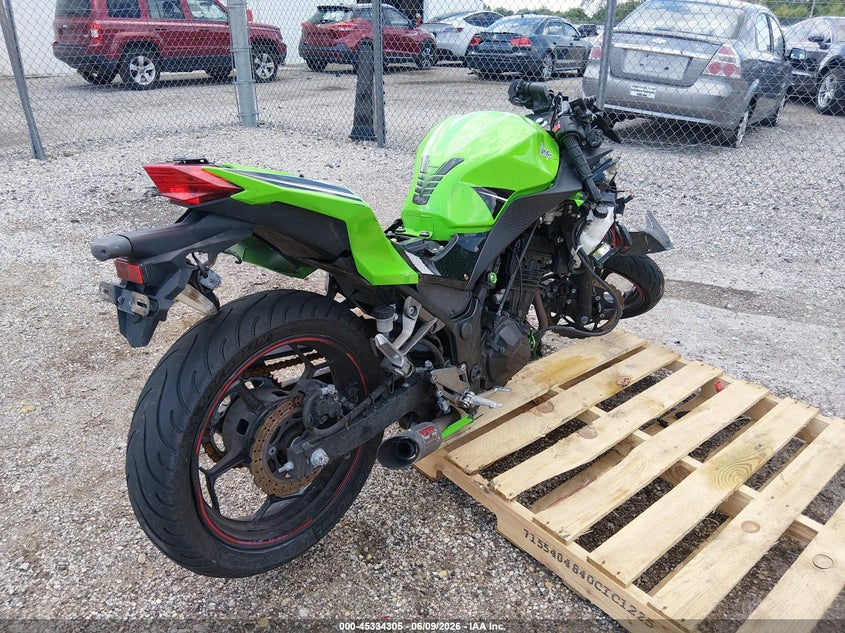 2014 KAWASAKI EX300 auction photo 4