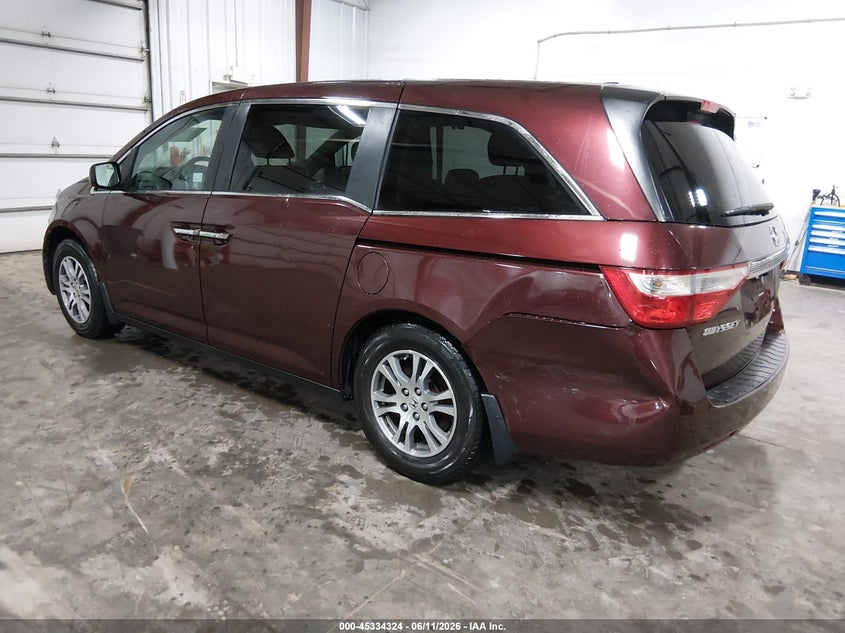 Vin: 5fnrl5h63bb065398, lot: 45832261, honda odyssey ex-l 20113