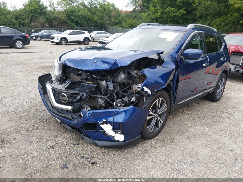 2017 NISSAN ROGUE auction photo 2