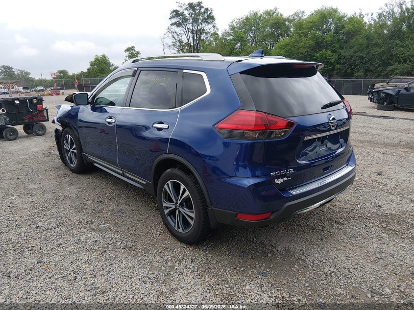 2017 NISSAN ROGUE auction photo 3