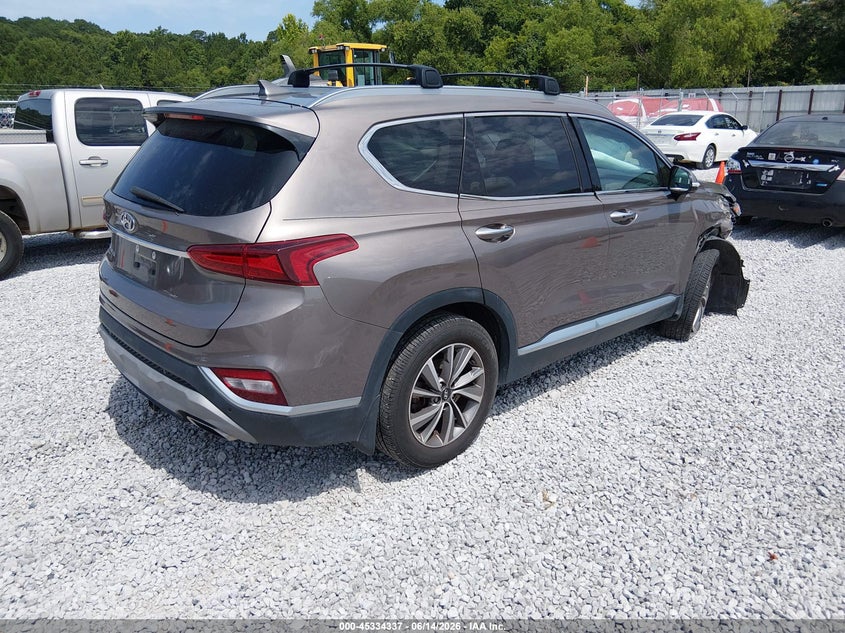 2020 HYUNDAI SANTA FE auction photo 4