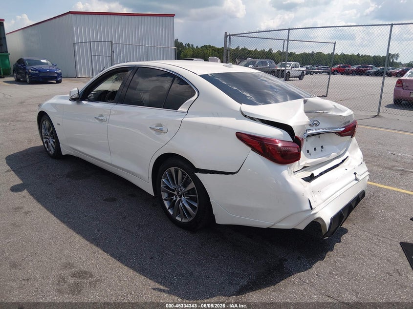 2020 INFINITI Q50 SEDAN 3.0L V-6 DI, DOHC, VVT, TURBO, 300HP
