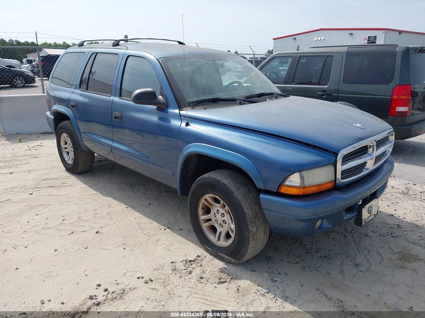 2003 DODGE DURANGO SPORT UTILITY VEHICLE 4.7L V-8 235HP