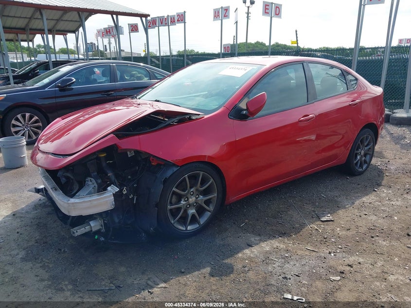 Vin: 1c3cdfba5dd147329, lot: 45832313, dodge dart rallye 20132