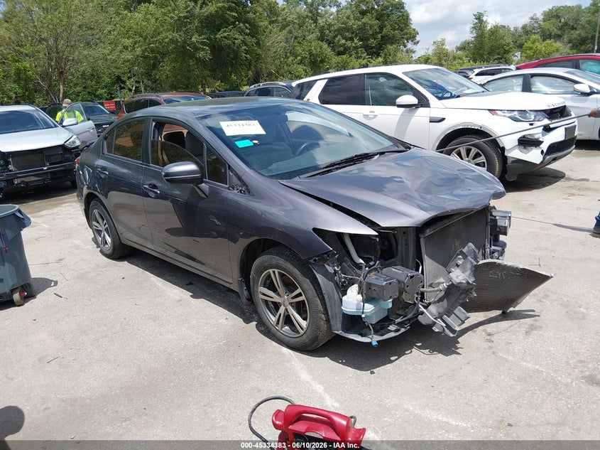 2015 HONDA CIVIC auction photo 1