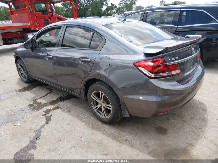 2015 HONDA CIVIC auction photo 3
