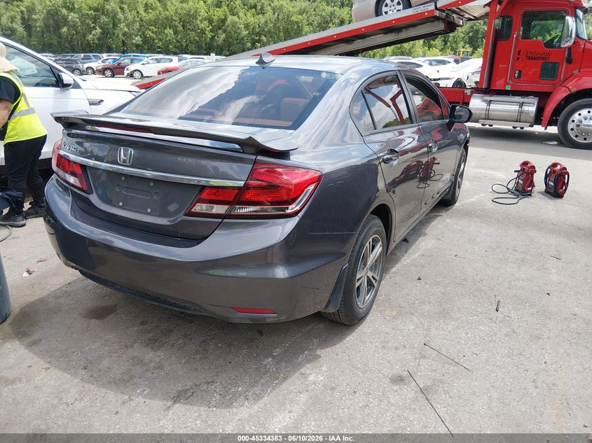 2015 HONDA CIVIC auction photo 4