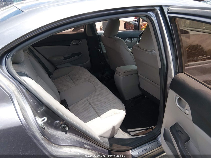 2015 HONDA CIVIC auction photo 8