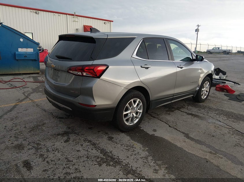 Vin: 3gnaxueg4ps173477, lot: 45832328, chevrolet equinox awd lt 20234