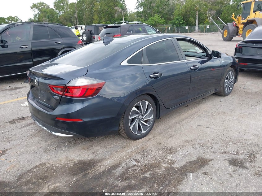 Vin: 19xze4f97ke022383, lot: 45832385, honda insight touring 20194