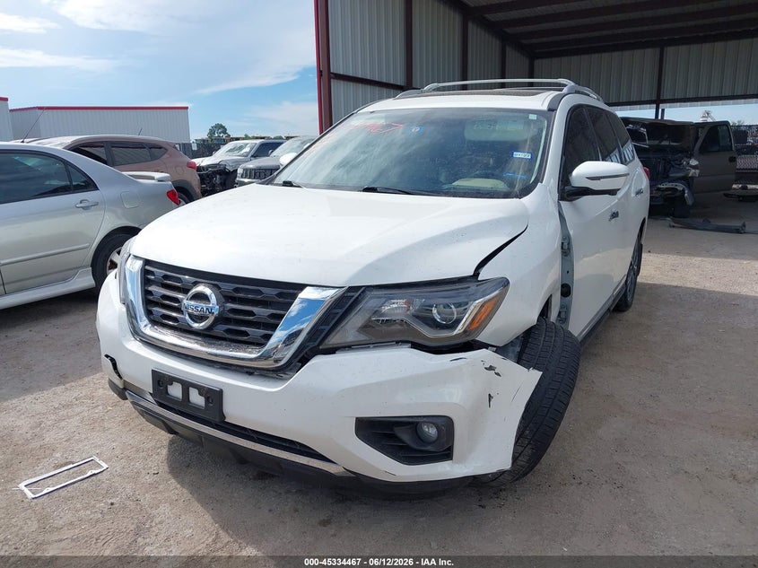 Vin: 5n1dr2dn0lc646033, lot: 45832403, nissan pathfinder platinum 2wd 20202