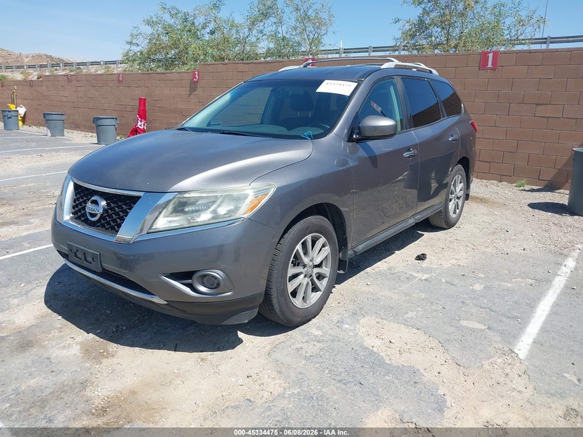 Vin: 5n1ar2mn2gc664686, lot: 45832411, nissan pathfinder s 20162