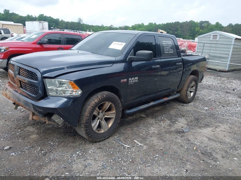 Vin: 1c6rr6kt2ks701905, lot: 45832416, ram 1500 classic express  4x2 5'7 box 20192