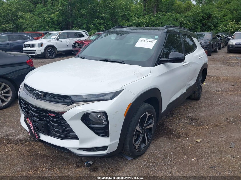Vin: kl79mtsl9pb167800, lot: 45832419, chevrolet trailblazer fwd rs 20232