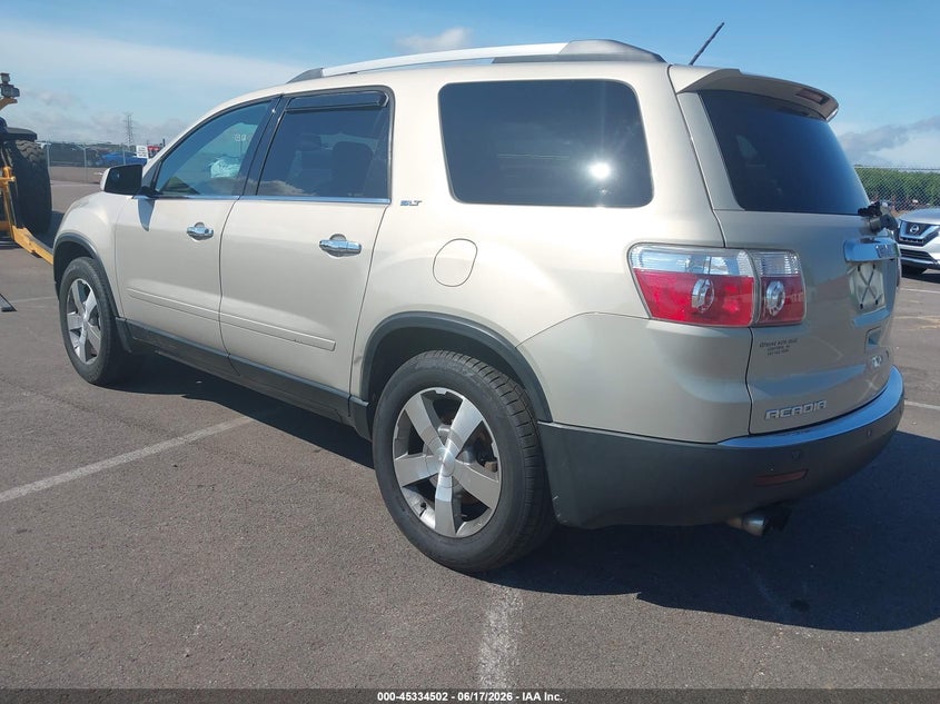 Vin: 1gkkvsedxcj242847, lot: 45832438, gmc acadia slt-2 20123