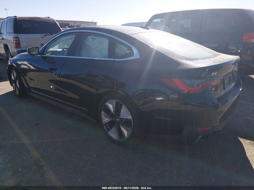 Vin: wby43hd03sfu47440, lot: 45832455, bmw i4 gran coupe xdrive40 20253