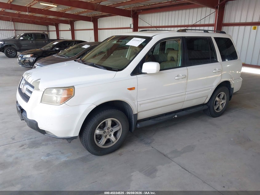 2007 Honda Pilot Ex-L 5FNYF287X7B011212 photo 1
