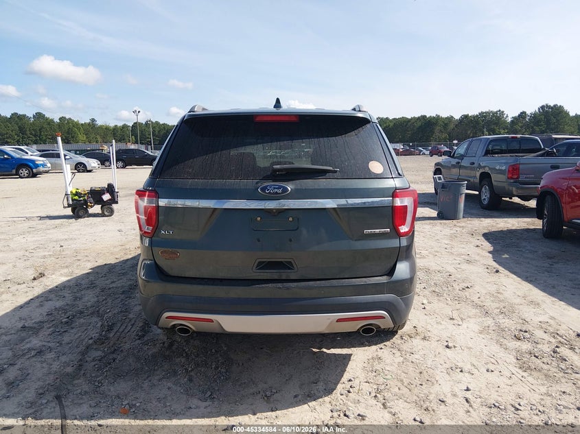 FORD EXPLORER 2016 VIN 1FM5K7D85GGD10554