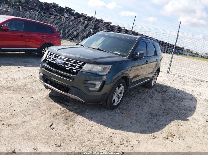 Vin: 1fm5k7d85ggd10554, lot: 45832520, ford explorer xlt 20162