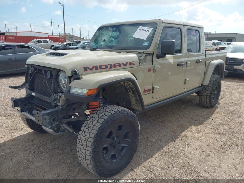 Vin: 1c6jjteg9nl176518, lot: 45832555, jeep gladiator mojave 4x4 20222