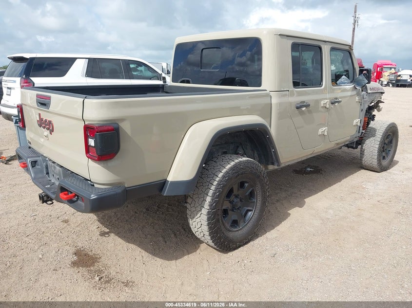 Vin: 1c6jjteg9nl176518, lot: 45832555, jeep gladiator mojave 4x4 20224