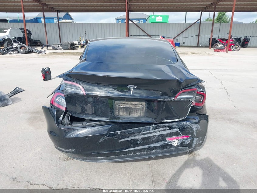 2022 Tesla Model 3 Rear-Wheel Drive VIN: 5YJ3E1EA0NF352199 Lot: 45334631