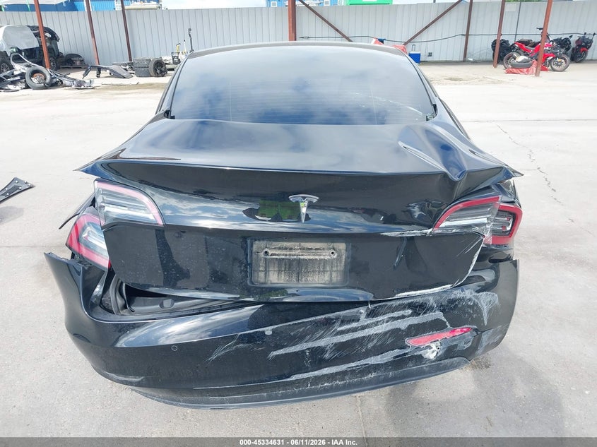 2022 Tesla Model 3 Rear-Wheel Drive VIN: 5YJ3E1EA0NF352199 Lot: 45334631