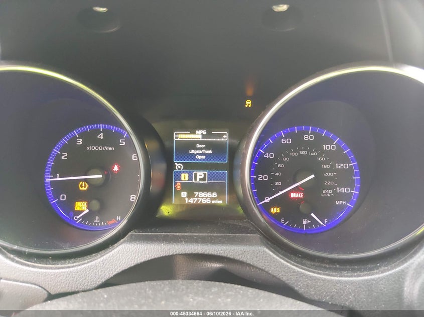 2015 SUBARU LEGACY auction photo 7