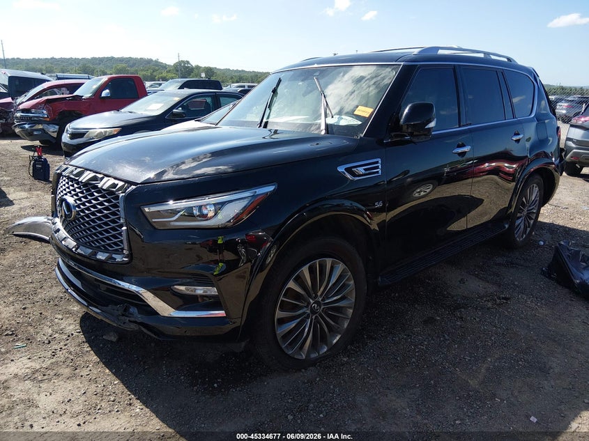 Vin: jn8az2nf8l9701814, lot: 45832613, infiniti qx80 luxe 20202