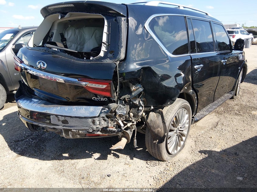 Vin: jn8az2nf8l9701814, lot: 45832613, infiniti qx80 luxe 20204