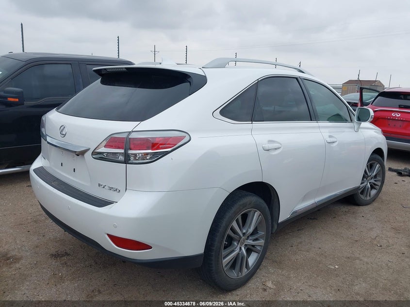 Vin: 2t2zk1ba9fc205372, lot: 45832614, lexus rx 350 20154