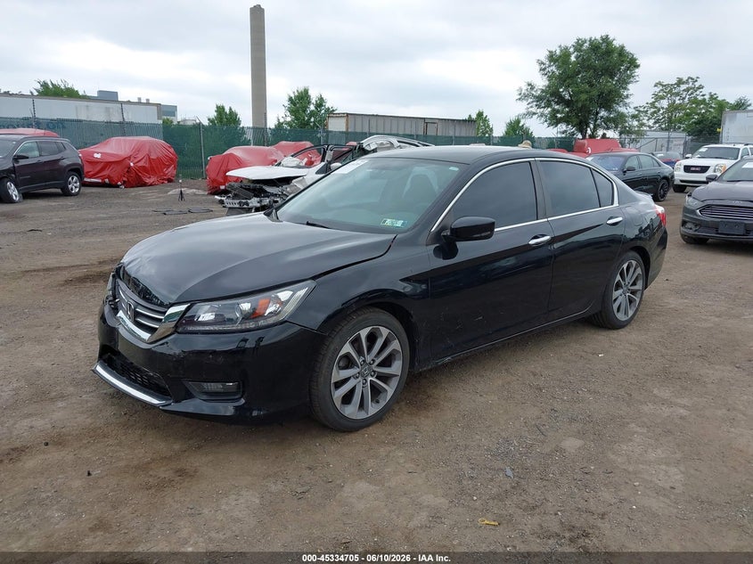 2014 Honda Accord Sport 1HGCR2F57EA072558 photo 1