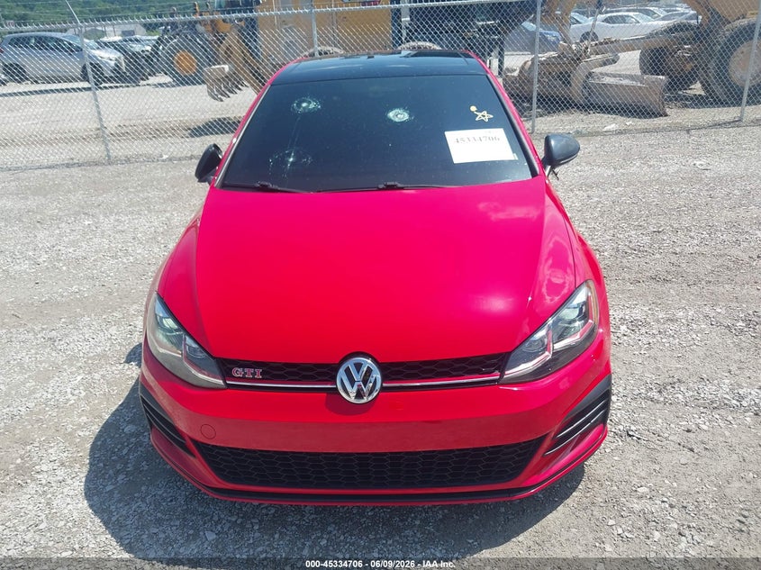 2020 Volkswagen Golf Gti 2.0T Autobahn/2.0T S/2.0T Se VIN: 3VW6T7AU7LM014567 Lot: 45334706