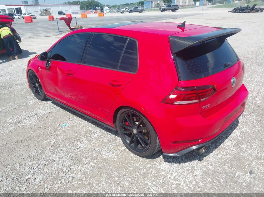 VOLKSWAGEN GOLF GTI 2020 VIN 3VW6T7AU7LM014567