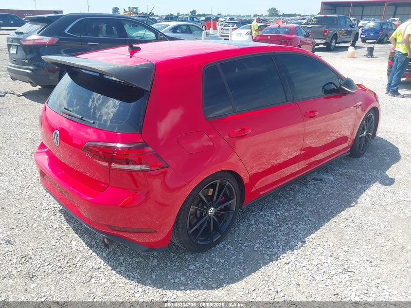 VOLKSWAGEN GOLF GTI 2020 VIN 3VW6T7AU7LM014567