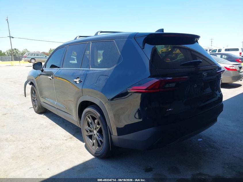 Vin: 5tdaaab57ts108682, lot: 45832650, toyota grand highlander limited 20263