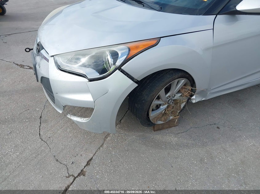 2016 Hyundai Veloster VIN: KMHTC6AD6GU297816 Lot: 45334716