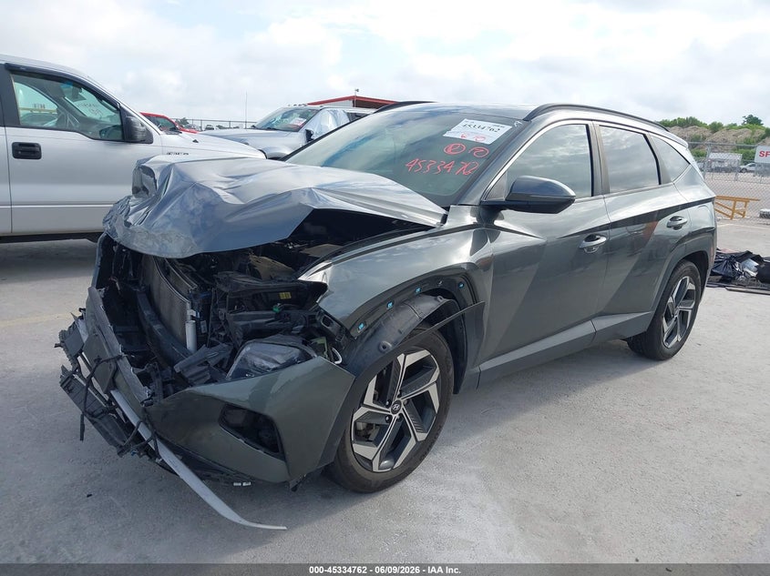 2022 HYUNDAI TUCSON auction photo 2