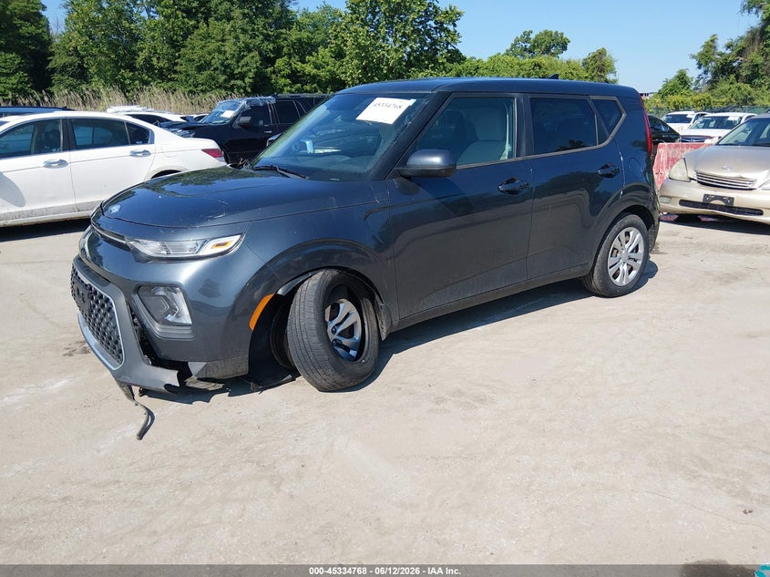 Vin: kndj23au2l7014141, lot: 45832704, kia soul lx 20202