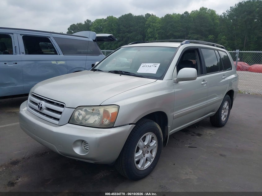 2004 Toyota Highlander JTEHD21AX40029016 photo 1