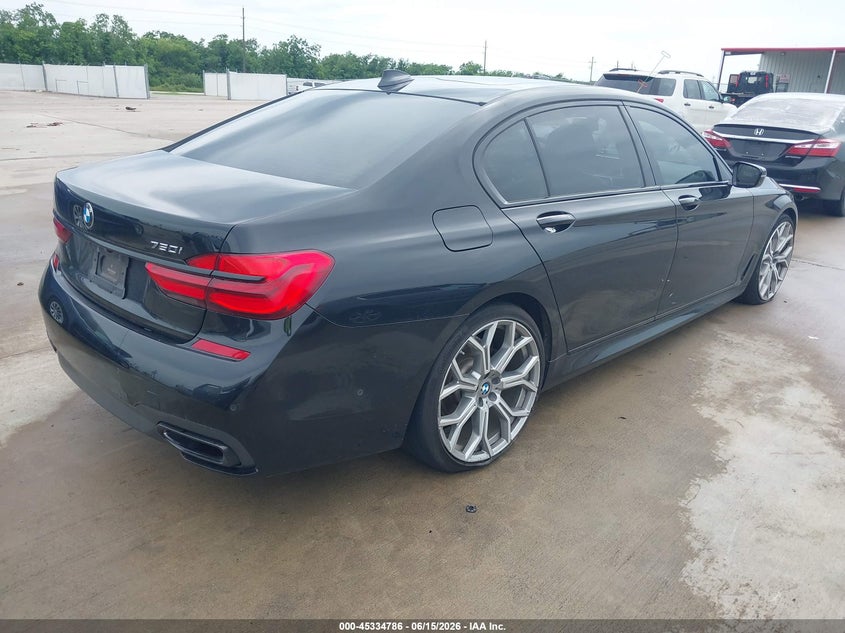 Vin: wba7f0c56kgm24861, lot: 45832722, bmw 750i 20194