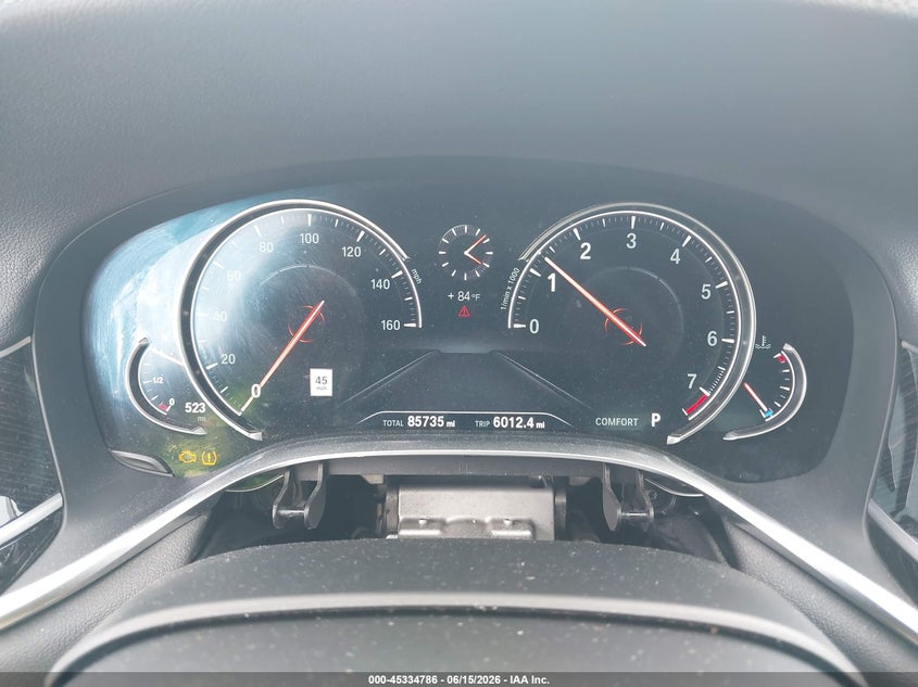 2019 BMW 750I VIN: WBA7F0C56KGM24861 Lot: 45334786