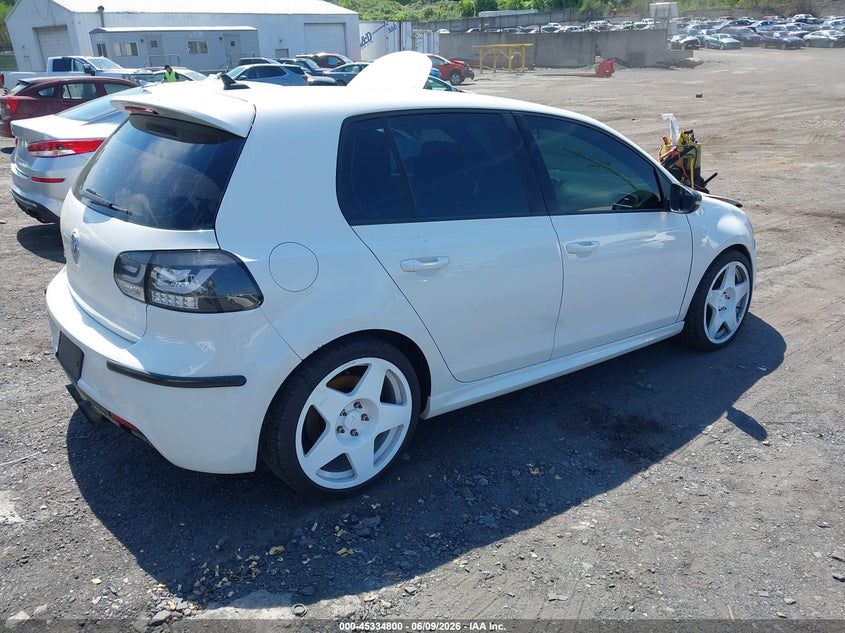 2012 VOLKSWAGEN GOLF R auction photo 4