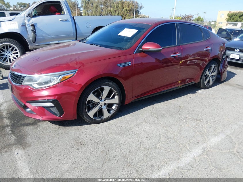 Vin: 5xxgt4l34lg407616, lot: 45832753, kia optima s 20202