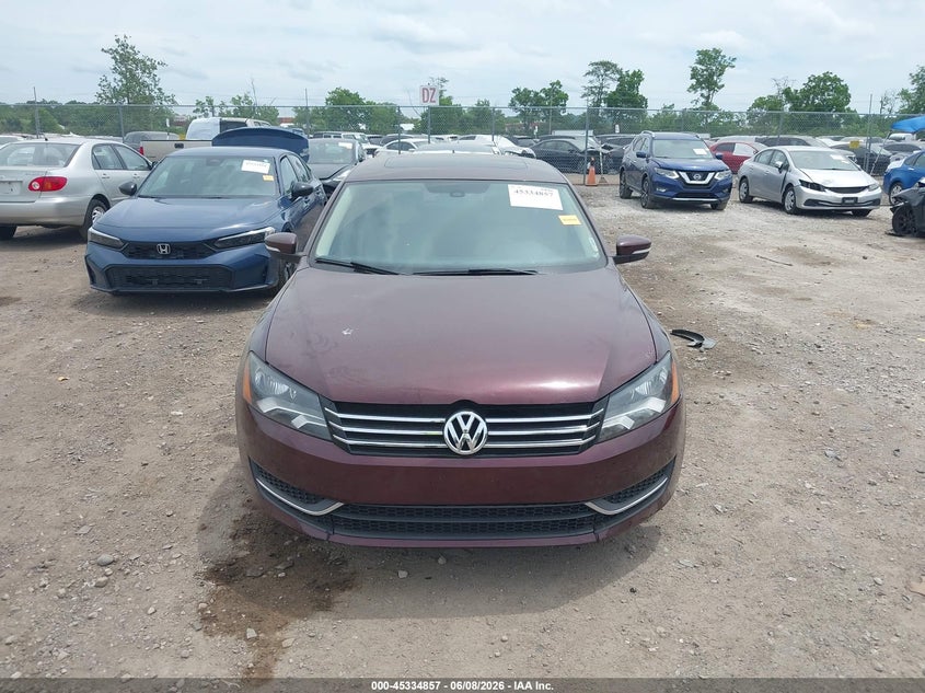 2013 VOLKSWAGEN PASSAT auction photo 6