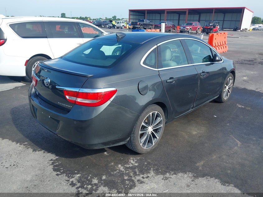 Vin: 1g4pr5sk7h4110222, lot: 45832803, buick verano sport touring 20174